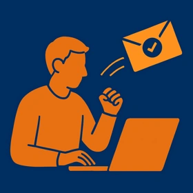 We send draft for review